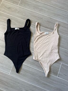 Aritzia Babaton Stretch Tank Bodysuit Duo